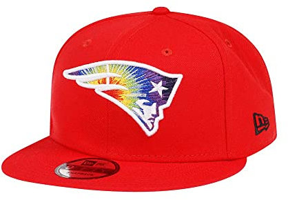 New Era New England Patriots Tie-Dye Red Edition 9Fifty Snapback Cap