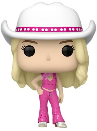 Funko Pop! Movies: Barbie – Cowgirl Barbie – vinyl samlarfigur – presentidé – officiella handelsvaror – leksak för barn och vuxna – filmfans – modellfigur för samlare och display