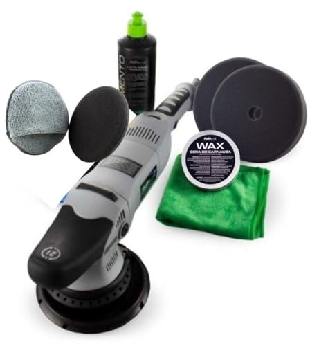 AutoFullCar - PACK PULIDO Y ENCERADO FullCarX - La Vida Es Más Facil Con El Pack Pulido Y Encerado Fullcarx - PULIDORA ORBITAL Fullcarx PRO 21mm