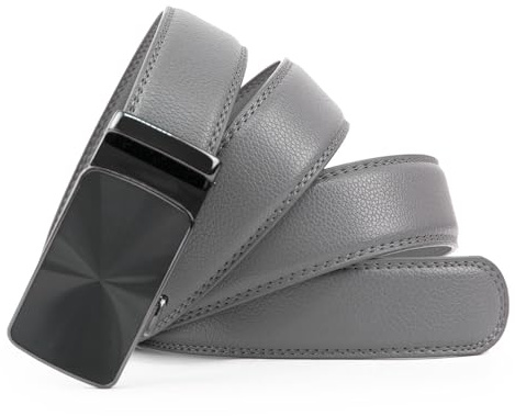 Glamexx24 Gürtel Herren Automatikschließe gürtel: Breit 35mm, Länge 115cm-150cm Business Gürtel für Männer mit Ratsche, Gürtel Ohne Löcher Größe Einstellbar