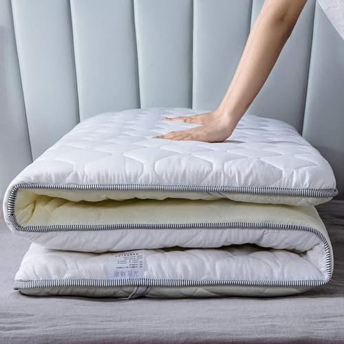 Faltbare Tatami-Matratze, Weicher, Faltbarer Boden, Tragbare Rollmatratze, Schlafunterlage Für Gäste, Traditionelle Schlafunterlage Für Studentenwohnheim, Heimbett