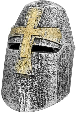 Boland - 01442 - Casque de chevalier pour déguisement de carnaval, couvre-chef pour costume de conte de fées, carnaval et fête à thème