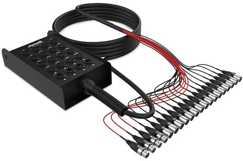 Audibax MC XLR 164 15 Stage Box 15M Cajetín Escenario