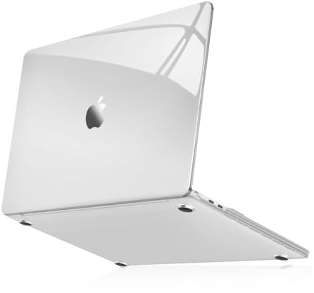 MOSISO Funda Compatible con MacBook Pro 13 Pulgadas M2 2024, 2023-2016 A2338 M1 A2251 A2289 A2159 A1989 A1708 A1706, Surpass Natural Beauty Cáscara Protectora Plástico de Dura Tapa,Cristal Claro