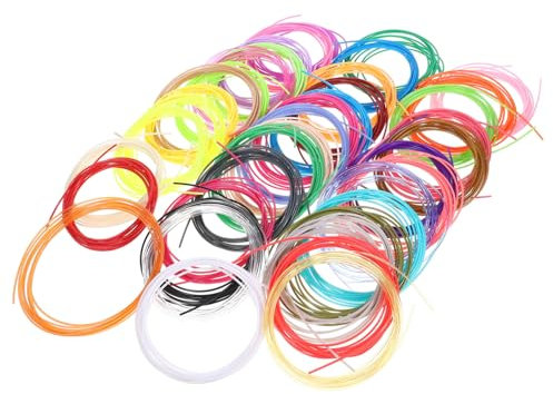 VILLFUL 40rollen Druckerfilament Drucker Schlagfest Hochzäh Temperaturbeständig Verstopfungsfrei