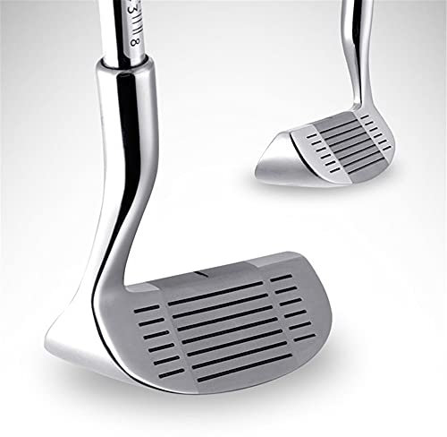 DFYOZX Golf Clubs Two Way Golf Putters Stainless Steel Head Mallet Rod Grinding Push Rod Outdoor Double-Side Sports Golf Drivers for Men and Women (34 inch)