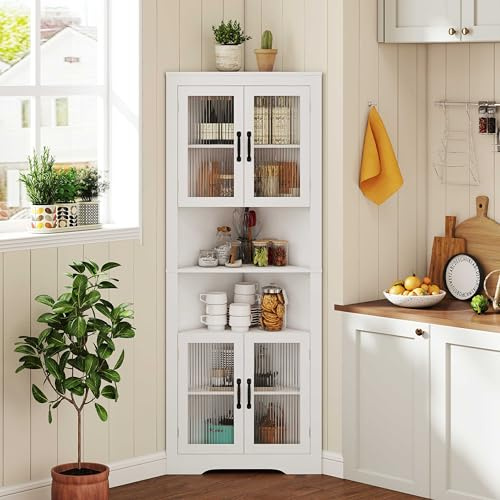 GiantexUK 171cm Corner Cabinet