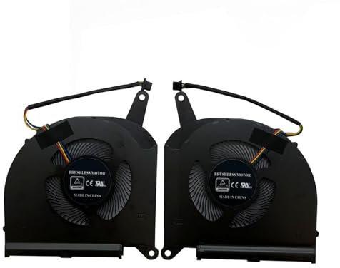 Ventilateur de refroidissement for processeur et carte graphique for ordinateur portable 15G, 15P, 17P, 17G, RX5G, RP77, RP77XA, RP75XA, DC12 V, 7 mm(CPU and GPU)