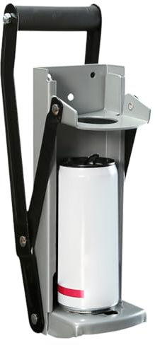 Can Crusher - Bottle Opener Multifunction Metal Heavy Duty Recycling Tool | Beer Can Crusher for Bar and Outdoor - for Gadgets, Home, Outdoor, Bar and
