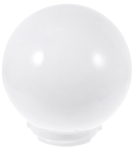 Pantalla Acrílica de Repuesto de Esférica Lámpara para Exterior | Diseño Redonda, Lampara Recambio para Lámparas, de Repuesto para Lámpara Esférica el Fuego