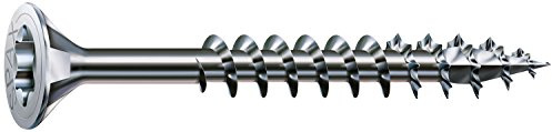 SPAX Holzbauschraube, 8,0 x 120 mm, 50 Stück, T-STAR plus, Senkkopf, Teilgewinde, 4CUT, WIROX P3J, 0191750801205