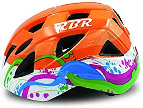RBR TBS401 barnhjälm, unisex, flerfärgad, XS/S (51–54 cm)