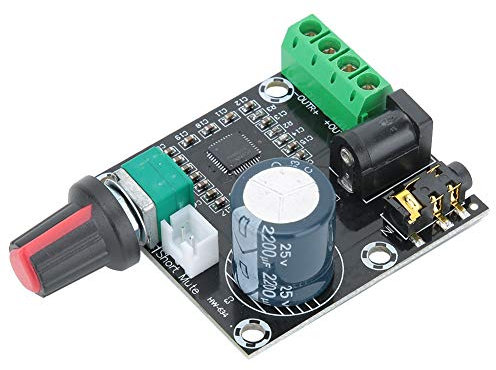 Amplificatore a 2 Canali 15 W+15 W Classe D Stereo Amplificatore Digitale Scheda DC 12 V