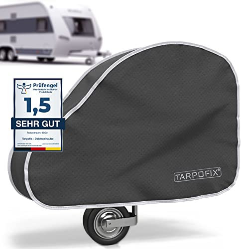 Tarpofix® Deichselabdeckung Wohnwagen | Anhänger Deichselhaube mit Doppel-Klickverschluss | Anhängerkupplung Abdeckung Wasserdicht | Universal Abdeckung Anhängerdeichsel | Deichselschutzhaube PKW
