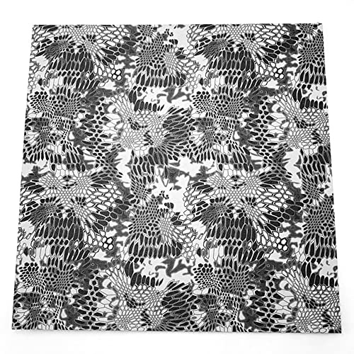 Aibote Thermoform KYDEX Blatt Material Messer DIY-Set für Messer Holster Scheidenherstellung(30 x 30 x 0,2 cm, Schwarz/Weiß)