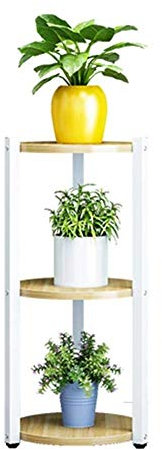 FLBT Regal Blumenständer Blumenständer Metall Outdoor Stand Pflanzenständer Indoor Lagerregal mit 3/4/5 Ebenen (Size : 3 Tier)