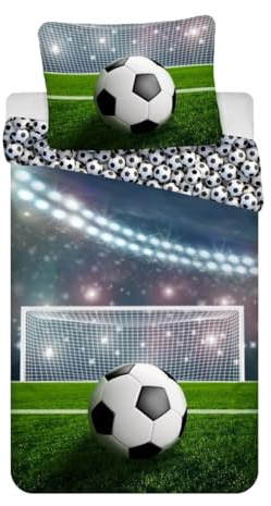 BrandMac Football Collections de literie pour Enfant de la Marque modèle Bettwäsche 100 x 135 cm, 40 x 60 cm