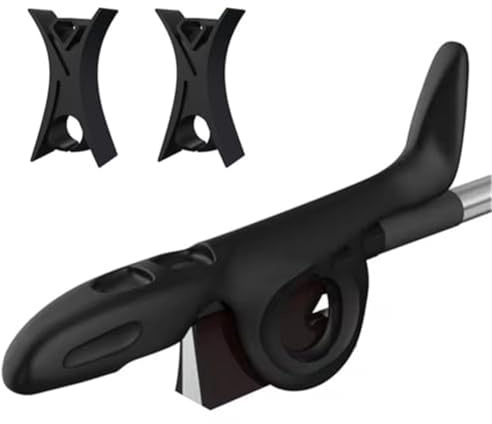 Geigenzubehör Geigenbogen-Griffhilfe Geigenbogen-Partner-Übungshilfe Zubehör Mit Bogenstopper(Black)