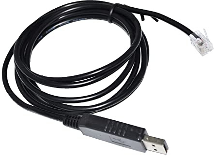 DUYHGS FT232RL CHIP USB to RS485 RJ11 RJ12 Adapter Converter Serial Communication Cable Fit for ABL EMH1 WALLBOX to PC(5M)