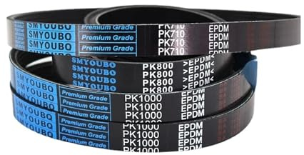 pengyang Correa de Caucho multicanal PK640 PK645 PK650 PK655 PK660 PK665 PK670 Correa multicanal Correa PK675 PK680 PK685 PK690 3/4/5/6/7 Canales(PK660,4ribs)