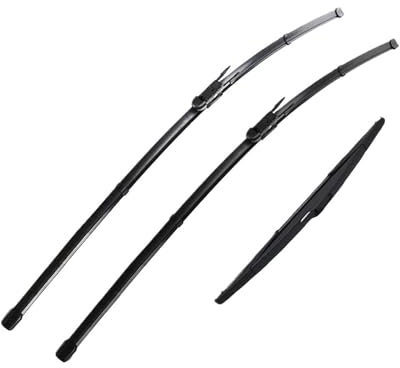 RVEVFBKBAL Windscreen Wiper Blades For Vauxhall For Opel For Zafira B 2005-2011 Windshield Windscreen Window Front Rear Wiper Blades Wiper Blades Pair Set
