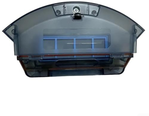 Repuesto de contenedor de polvo compatible con aspiradora robot Venga V-G RVC 3000/3001, contenedor de recogida de alta capacidad con diseño sellado, accesorio de caja de polvo fácil de vaciar para un