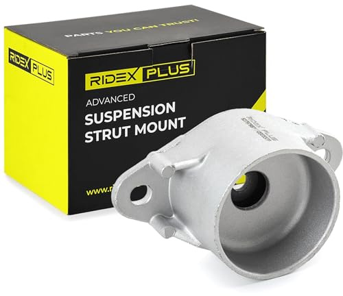RIDEX PLUS 1180S0337P Supporto ammortizzatore Posteriore Cuscinetto volvente non necessario senza cuscinetto a sfere Compatibilità con FORD Fiesta Mk6 Hatchback JA8, JR8