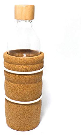 Natures Design Lagoena Gourde avec Fleur de Vie Blanc, Or