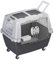 Kerbl 81340 Gulliver Touring IATA Transportbox, 80 x 58 x 62 cm, grau