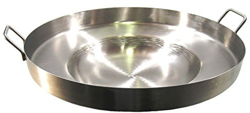 Comal Stainless Steel 22 Acero Inoxidable Concave Outdoors Stir Fry Heavy Duty Comal Para Freir
