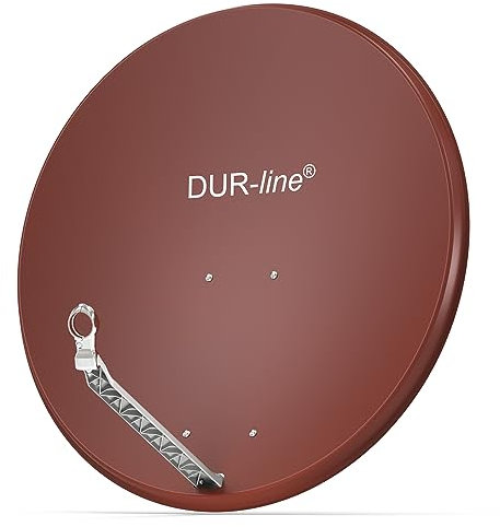 DUR-line Select - Parabola satellitare in alluminio, 75 cm/80 cm