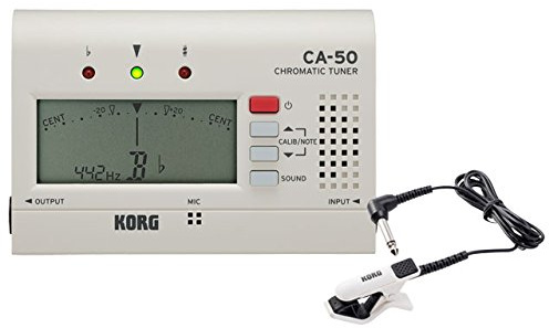 Korg (korugu) kuromatikku Tuner Ca - 50 + Kontaktmikrofon cm - 300 - WHBK Set