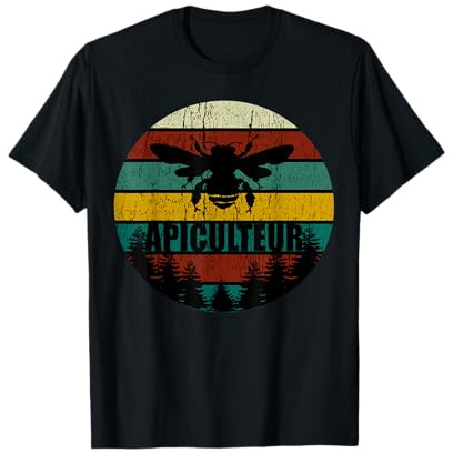 Apiculteur tee shirt Rétro style Cadeau pour les Apiculteurs T-Shirt