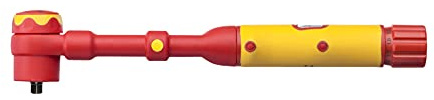 Wiha Llave dinamométrica electric de 1/4 para llaves de vaso, con limitación del par de apriete de ajuste variable (43126)