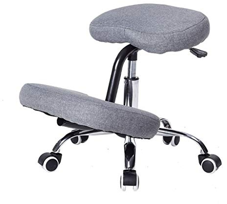 ZHAOSHUNLI Kniestuhl Ergonomischer Kniestuhl Computer Stuhl Bürostuhl korrekte Lage Rolle höhenverstellbar 360 ° Rotation