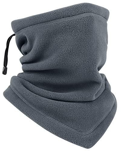 HASAGEI Schlauchschal Herren, Winter Winddicht Multifunktionstuch, Motorrad Halstuch Herren, Loop Schal Damen, Warm Halten Fleece Neckwarmer Für Outdoor Skifahren Fahrrad Laufen