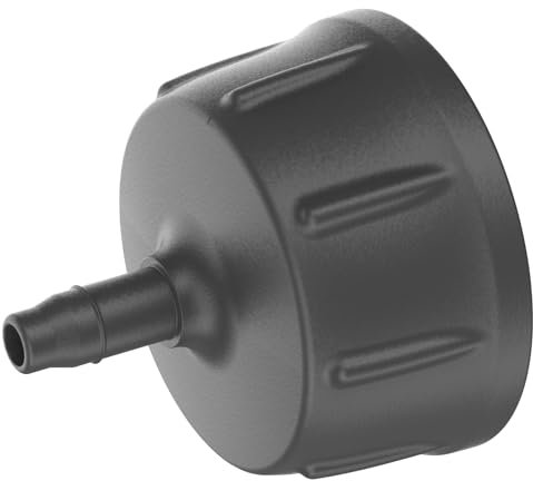 Gardena Micro-Drip-System Raccordo rubinetto 4,6 mm (3/16 pollici) - filetto 3/4 pollici: adattatore per il montaggio semplice su un rubinetto (fil. 3/4 pollici)(13224-20)