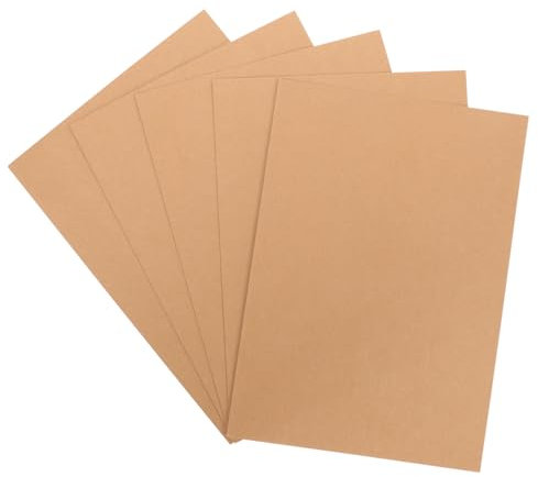 STOBOK 5blätter Kartonpapier Zeichenpapier Malpapier Ölmalpapier Papier Zum Malen Für Anfänger Hobbykünstler Kunstprojekte Schulbedarf Kunstprüfungen Aquarellmaler
