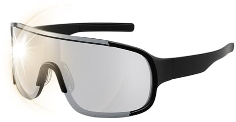 Lesunbak Reitbrille für Herren – Fahrradbrille, Schutzbrille, ergonomisch, Anti-Beschlag-Schutz, Brille für Bau, Skifahren, , Outdoor