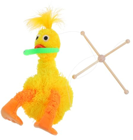 Toddmomy Marionette Ente Plüsch Fadenpuppe Handspielzeug Tier Marionettenspielzeug Puppe Mit Fäden Plüsch Ente Puppenspielzeug Für Junge Mädchen Puppentheater Dekoration Geschenk