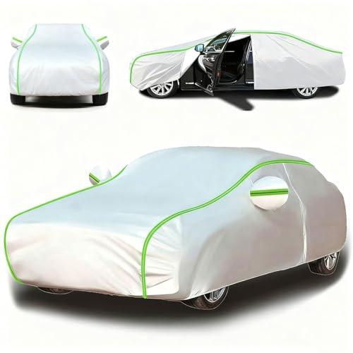 Premium Waterproof Car Cover for Jaguar XF (X250)(2007-2015) | All-Weather, Breathable, UV Resistant Outdoor Protection with Mirror Pockets
