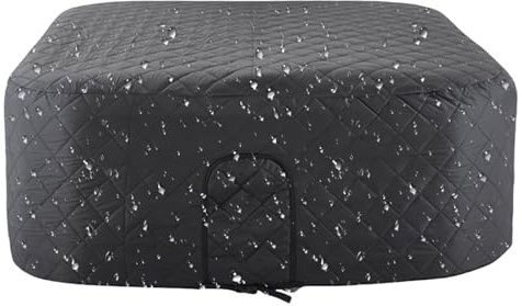 Couverture De Spa, Couvercle Gonflable, Housse De Protection avec Conception Économe en Énergie, Protection De Pliable avec Matériau Robuste, Accessoire Extérieur pour Spa Gonflable De 57 Pouces,