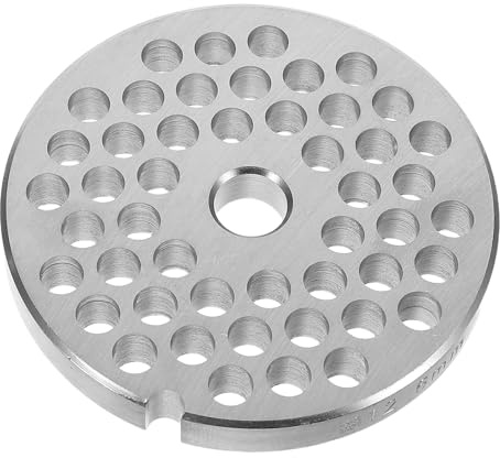 ibasenice Plaque Disque Couteau pour Hachoir à Viande Manuel 12 Type en Acier Inoxydable Coupe Précise Facile à Utiliser pour Usage Domestique Cuisine