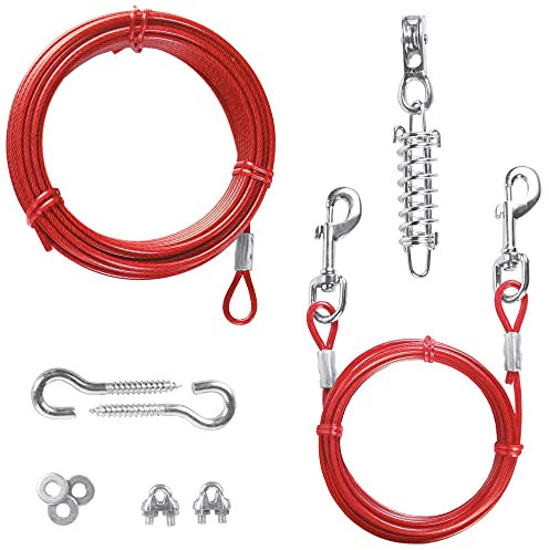 TRIXIE Cable Exteriores con Polea para Perros