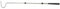 Terra Exotica Teleskop Schlangenhaken verstellbar 45-102cm mit gummiertem Griff