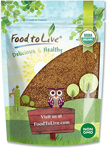 Food to Live Organic Brown Coconut Sugar, 1 Pound – Non-GMO, Pure Palm Sugar, Kosher, Vegan, Fair Trade, Unrefined, Granulated, Low Glycemic Sweetener, Highly Nutritious, Perfect for Baking, Bulk