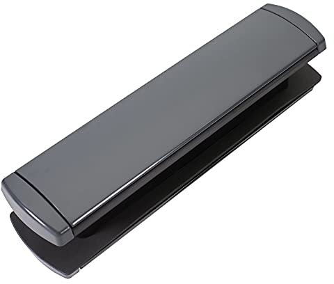 Entrée de boîte aux lettres de porte en bois UPVC Omega Premium à ressorts ultra résistants 40-80 Gris anthracite 30,5 cm