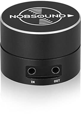 Nobsound Mini 3.5 mm Volume Control Button Speaker Audio Adjuster Box for PC/Amplifier | für PC/Verstärker, Lautsprecher