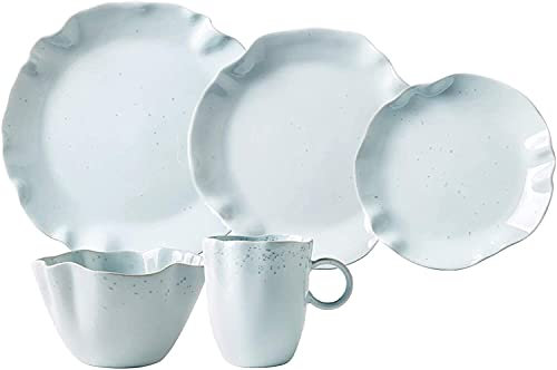 Juego de vajilla para el hogar o restaurante especial, juegos de vajilla de cerámica, juego de combinación de vajilla de porcelana de 24 piezas | Juegos de tazones de cereales y platos para