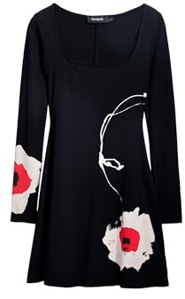 Desigual Vest_Brujas, 2000 Black, S